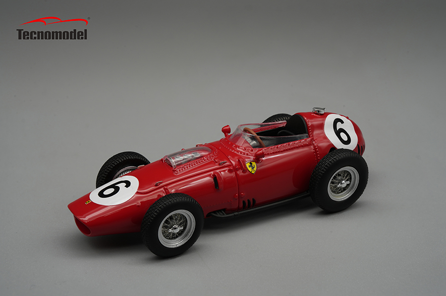 (image for) Ferrari 246/256 Dino #6 - Dan Gurney - 2nd, 1959 Germany Avus Grand Prix